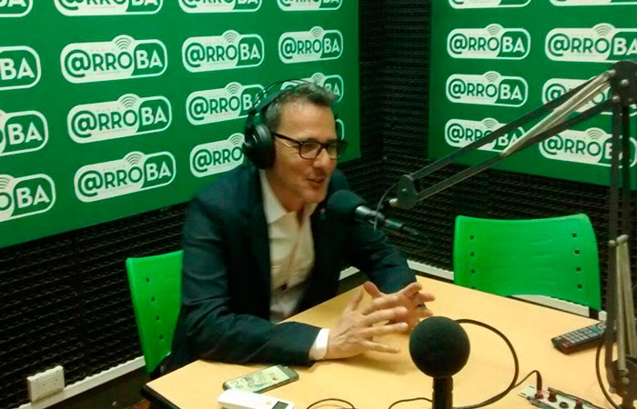 Daniel Malnatti visitó nuestros estudios