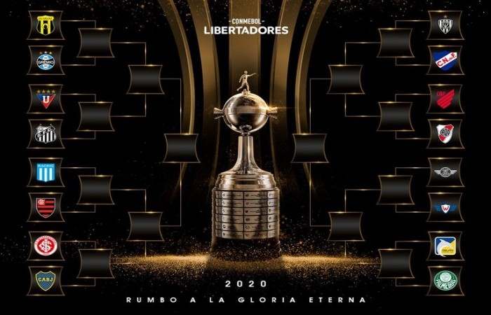 Así quedaron los cruces de octavos de la Copa Libertadores